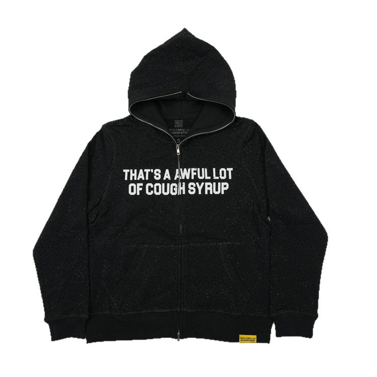 THAT'S AWFUL LOT OF COUGH SYRUP SRHINESTONES HOODIE